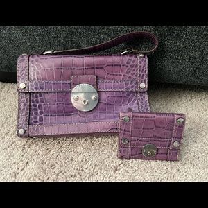 Michael Kors handbag and matching wallet